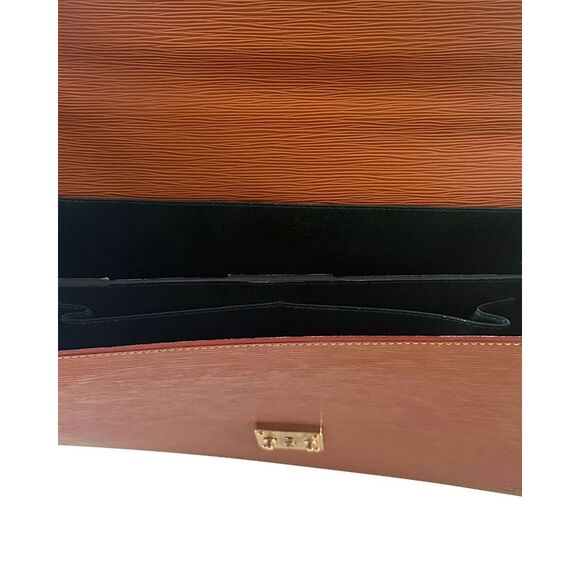 Louis Vuitton Serviette Conseiller Briefcase in Brown Epi Leather - Picture 8 of 12